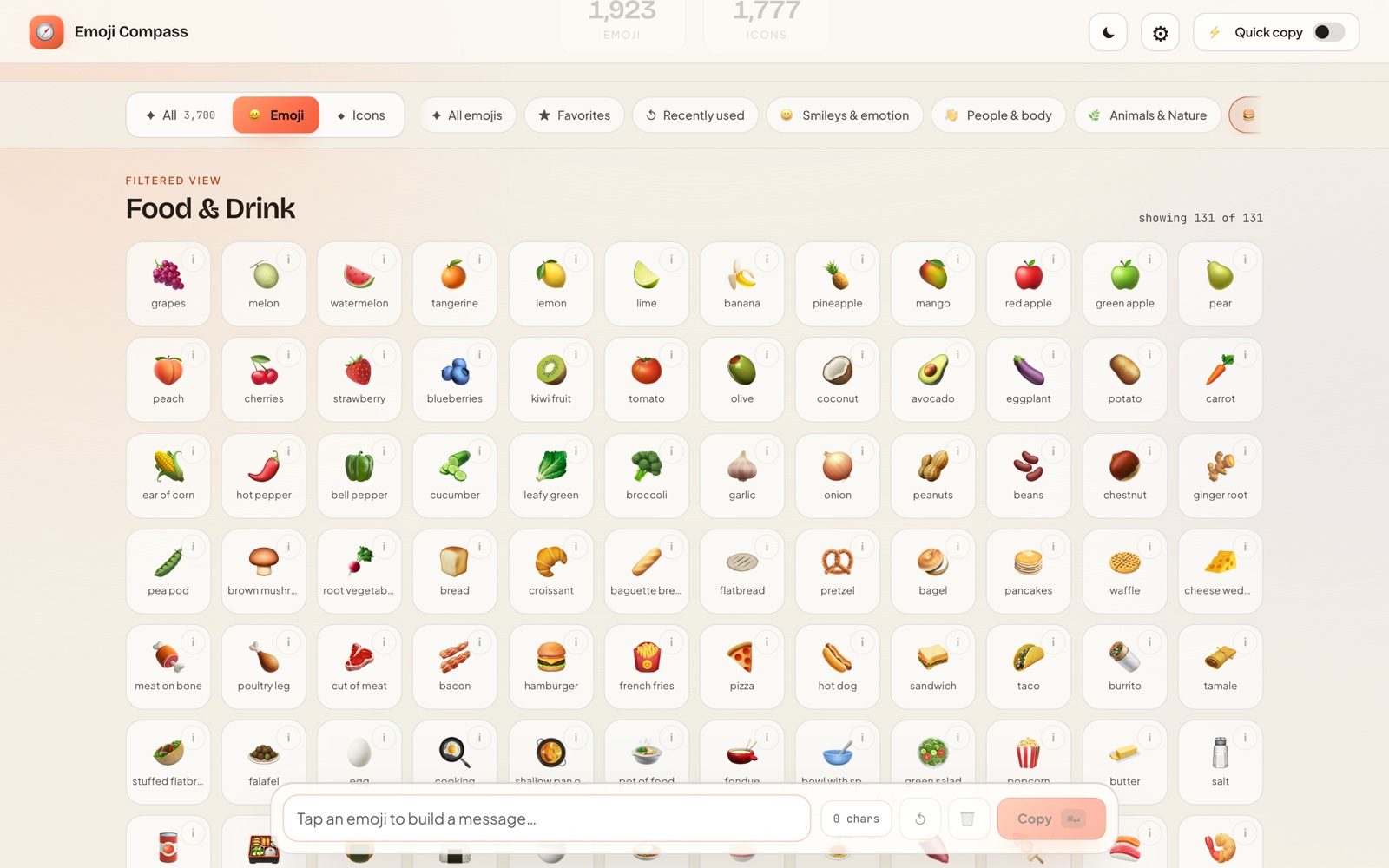  Emoji Compass