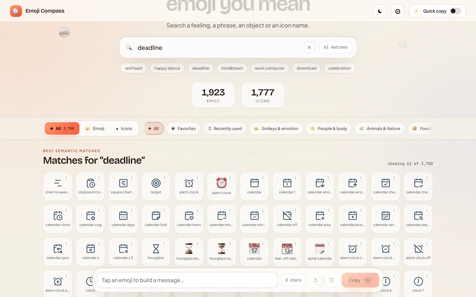  Emoji Compass
