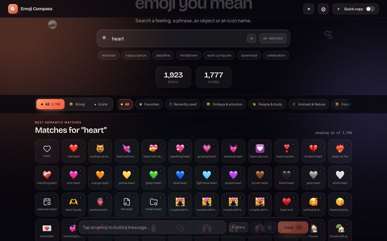  Emoji Compass