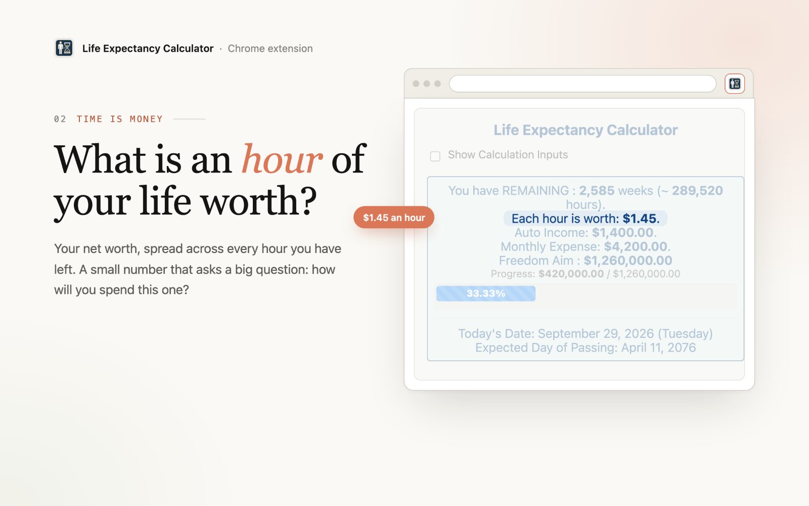 Life Expectancy Calculator