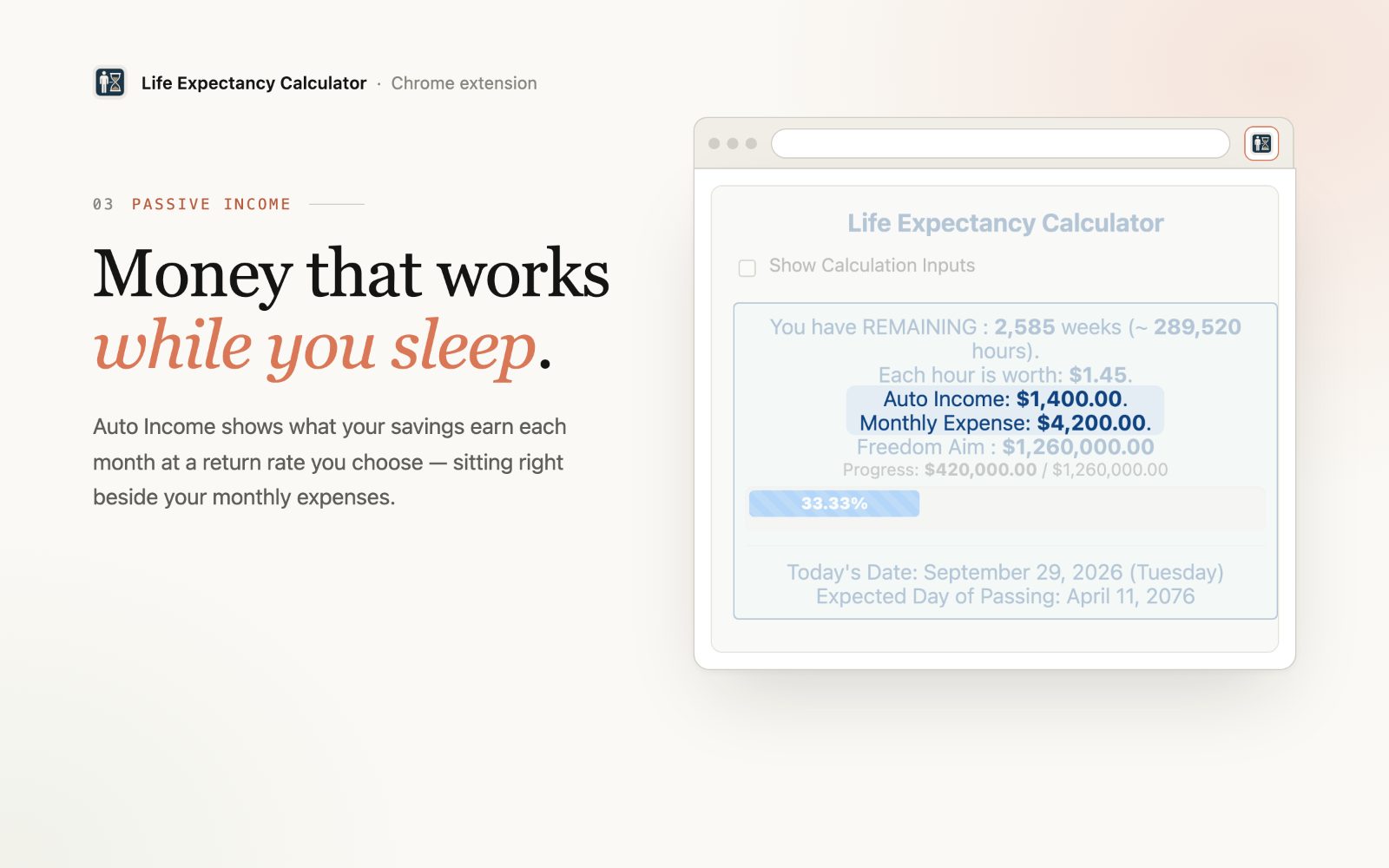 Life Expectancy Calculator