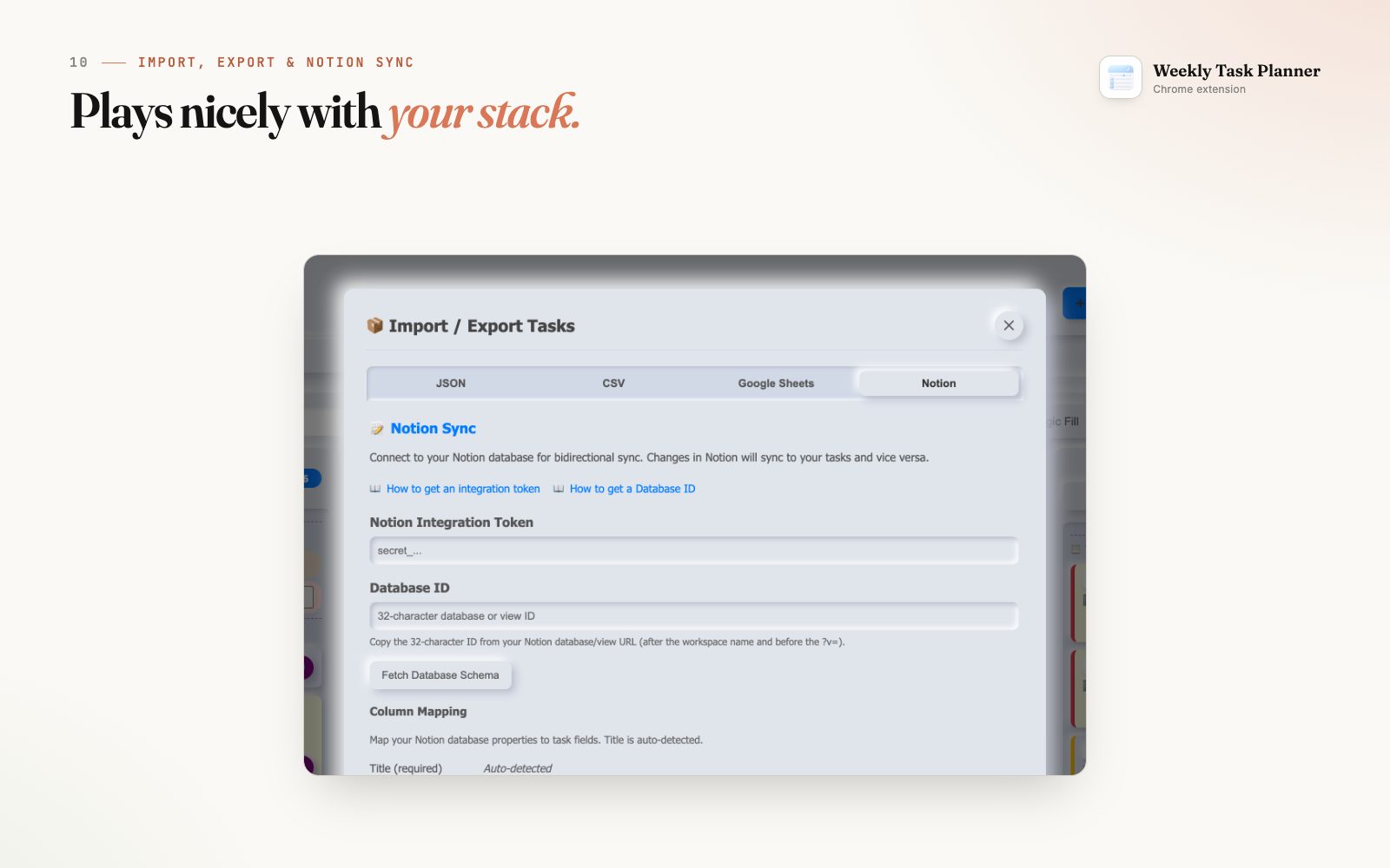 Weekly Task Planner