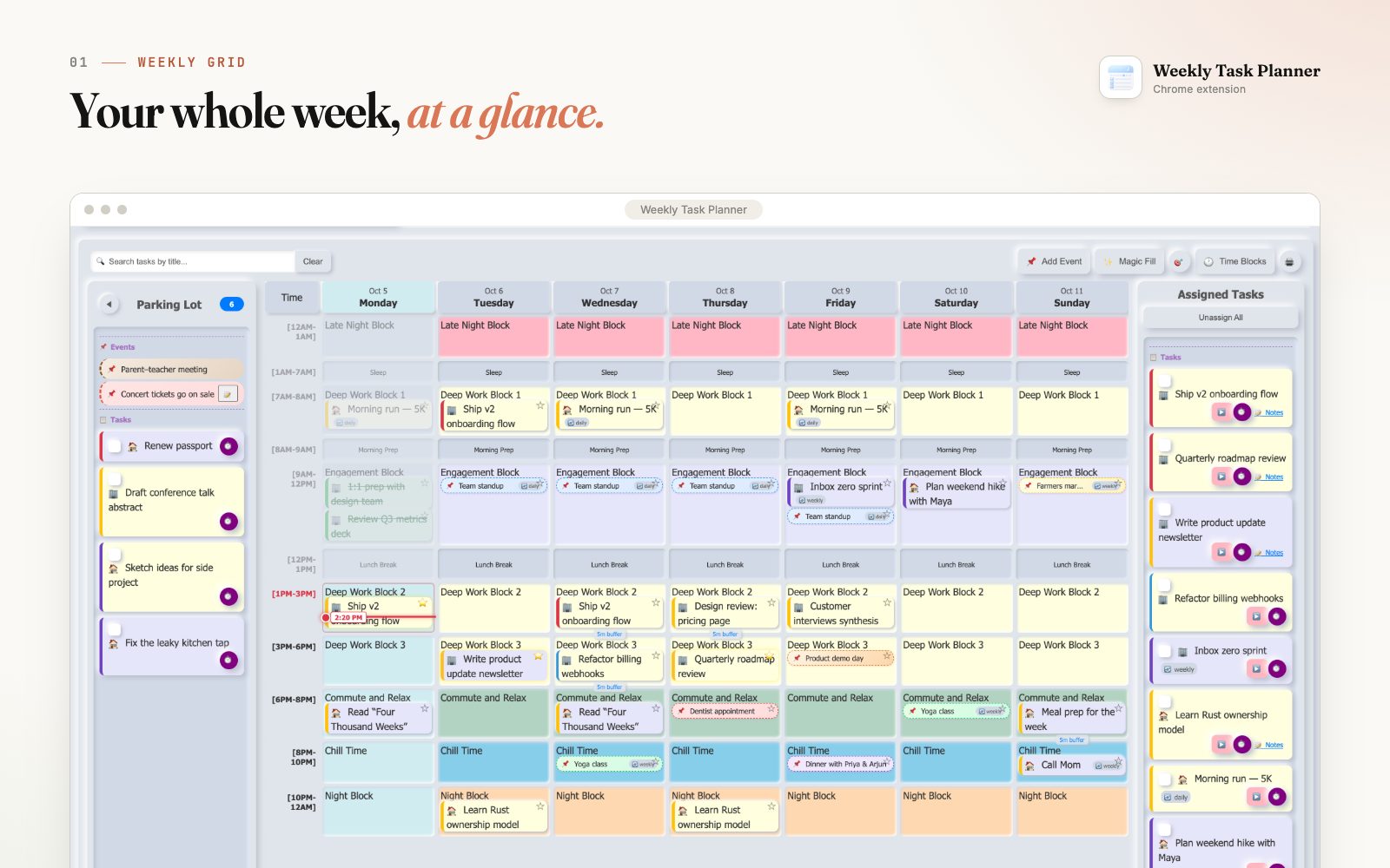 Weekly Task Planner